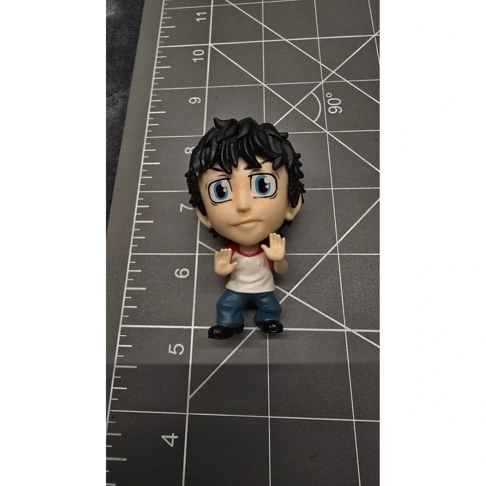 Mini-figure of Takemichi Hanagaki from the popular anime series Tokyo Revengers